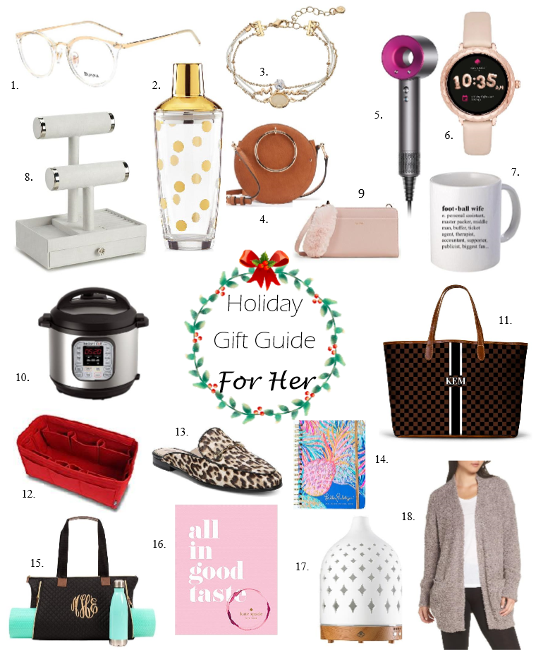 Holiday Gift Guide for Her 2018 Just Kate